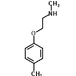 CAS 登录号：625437-29-8， N-甲基-2-(4-甲基苯氧基)乙胺