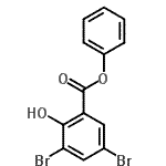 CAS 登录号：62547-35-7， 苯基3,5-二溴-2-羟基苯甲酸酯