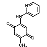 CAS#: 625839-53-4, 2-Methyl-5-(2-pyridinylamino)-1,4-benzoquinone