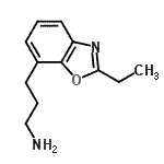 CAS#: 625850-78-4, 3-(2-Ethyl-1,3-benzoxazol-7-yl)-1-propanamine