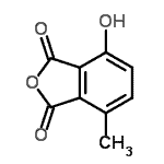 CAS#: 62596-57-0, 4-Hydroxy-7-Methyl-2-Benzofuran-1,3-Dione