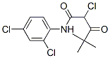 CAS 登录号：62609-85-2， 2-氯-N-(2,4-二氯苯基)-4,4-二甲基-3-氧代戊酰胺