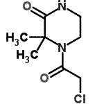 CAS#: 626223-67-4, 4-(Chloroacetyl)-3,3-dimethyl-2-piperazinone