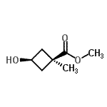 CAS#: 626238-08-2, Methyl cis-3-hydroxy-1-methylcyclobutanecarboxylate