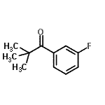 CAS 登录号：62681-85-0， 1-(3-氟苯基)-2,2-二甲基-1-丙酮