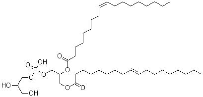 CAS 登录号：62700-69-0， (Z)-十八碳-9-烯酸 [1-[(甘油氧基-羟基-磷酰)氧基甲基]-2-[(E)-十八碳-9-烯酰基]氧基-乙基]酯
