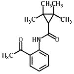 CAS#: 627061-11-4, N-(2-Acetylphenyl)-2,2,3,3-tetramethylcyclopropanecarboxamide