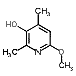 CAS#: 627098-09-3, 6-Methoxy-2,4-dimethyl-3-pyridinol
