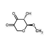 CAS#: 627102-33-4, (5R,6S)-5-Hydroxy-6-methoxydihydro-2H-pyran-3,4-dione