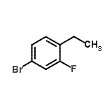CAS#: 627463-18-7, 4-Bromo-1-ethyl-2-fluorobenzene