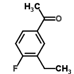 CAS#: 627463-27-8, 1-(3-Ethyl-4-fluorophenyl)ethanone