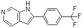 CAS 登录号：627511-04-0， 2-[4-(三氟甲基)苯基]-1H-吡咯并[2,3-c]吡啶
