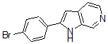 CAS 登录号：627511-05-1， 2-(4-溴苯基)-1H-吡咯并[2,3-c]吡啶