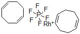 CAS#: 62793-31-1, Bis(Cycloocta-1,5-Diene)Rhodium(I) Hexafluorophosphate
