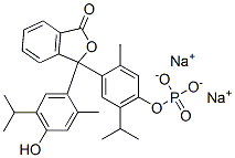 CAS#: 62796-27-4, Disodium 4-[3-[4-Hydroxy-5-Isopropyl-o-Tolyl]-1-Oxo-3H-Isobenzofuran-3-Yl]-6-Isopropyl-m-Tolyl Phosphate