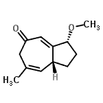CAS#: 628317-32-8, (3R,8aR)-3-Methoxy-7-methyl-2,3,6,8a-tetrahydro-5(1H)-azulenone