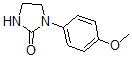 CAS 登录号：62868-39-7， 1-(4-甲氧基苯基)-2-咪唑烷酮