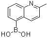 CAS 登录号：628692-16-0， (2-甲基-5-喹啉基)硼酸