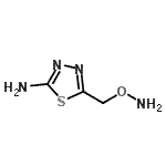 CAS#: 628704-34-7, 5-[(Aminooxy)methyl]-1,3,4-thiadiazol-2-amine