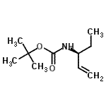 CAS#: 628715-93-5, 2-Methyl-2-propanyl (3S)-1-penten-3-ylcarbamate