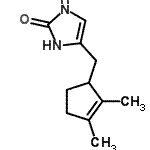 CAS#: 628731-22-6, 4-[(2,3-Dimethyl-2-cyclopenten-1-yl)methyl]-1,3-dihydro-2H-imidazol-2-one
