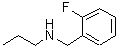 CAS 登录号：62924-67-8， N-(2-氟苄基)-1-丙胺