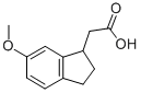 CAS 登录号：62956-64-3， 6-甲氧基茚满-1-乙酸