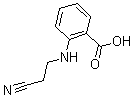 CAS 登录号：62985-18-6， 2-[(2-氰基乙基)氨基]-苯甲酸