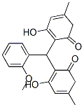 CAS#: 6299-47-4, 3-Hydroxy-2-[(2-Hydroxy-4-Methyl-6-Oxo-1-Cyclohexa-1,3-Dienyl)-(2-Methoxyphenyl)Methyl]-5-Methyl-Cyclohexa-2,4-Dien-1-One