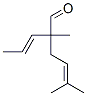 CAS 登录号：63007-26-1， 2,5-二甲基-2-(丙-1-烯基)己-4-烯醛