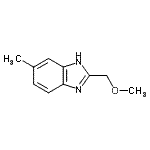 CAS#: 630091-38-2, 2-(Methoxymethyl)-6-methyl-1H-benzimidazole