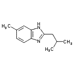 CAS#: 630091-56-4, 2-Isobutyl-6-methyl-1H-benzimidazole