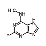 CAS#: 630103-42-3, 2-Fluoro-N-methyl-1H-purin-6-amine