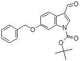 CAS#: 630110-71-3, 3-Formyl-6-(Phenylmethoxy)-1H-Indole-1-carboxylic Acid 1,1-Dimethylethyl Ester