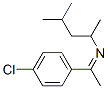 CAS 登录号：6302-46-1， 1-(4-氯苯基)-N-(4-甲基戊烷-2-基)乙烷亚胺