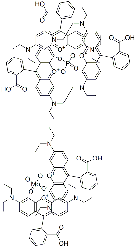CAS#: 63022-09-3, 9-(2-Carboxyphenyl)-3,6-Bis(Diethylamino)-Xanthylium Molybdatephosphate