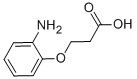 CAS 登录号：6303-99-7， 3-(2-氨基苯氧基)丙酸