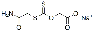 CAS 登录号：63059-38-1， [[(2-氨基-2-氧代乙基)硫代]硫代甲氧基]乙酸钠