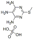 CAS 登录号：6306-00-9， 2-甲硫基嘧啶-4,5,6-三胺硫酸盐