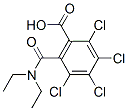 CAS 登录号：6310-29-8， 2,3,4,5-四氯-6-(二乙基氨基甲酰)苯甲酸