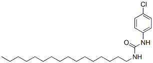 CAS 登录号：6312-93-2， 3-(4-氯苯基)-1-十六烷基-脲