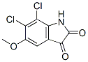 CAS 登录号：6312-99-8， 6,7-二氯-5-甲氧基-1H-吲哚-2,3-二酮