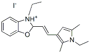 CAS#: 63123-28-4, 3-Ethyl-2-[2-(1-Ethyl-2,5-Dimethyl-1H-Pyrrol-3-Yl)Vinyl]Benzoxazolinium Iodide