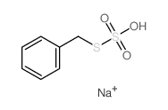 CAS 登录号：6313-36-6， 硫代硫酸 S-苄酯 O-钠盐