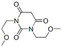 CAS 登录号：63149-08-6， 1,3-二(2-甲氧基乙基)-2,4,6(1H,3H,5H)-嘧啶三酮
