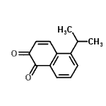 CAS#: 63166-22-3, 5-Isopropyl-1,2-Naphthalenedione