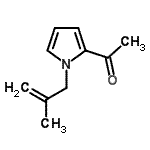 CAS#: 631869-24-4, 1-[1-(2-Methyl-2-propen-1-yl)-1H-pyrrol-2-yl]ethanone