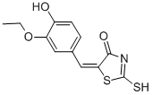 CAS 登录号：6322-57-2， 5-(3-乙氧基-4-羟基-亚苄基)-2-硫代-噻唑烷-4-酮