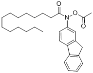 CAS#: 63224-45-3, N-(Acetyloxy)-N-9H-Fluoren-2-Yl-Tetradecanamide 