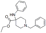 CAS 登录号：63260-82-2， 1-苄基-4-(苯基氨基)哌啶-4-羧酸乙酯